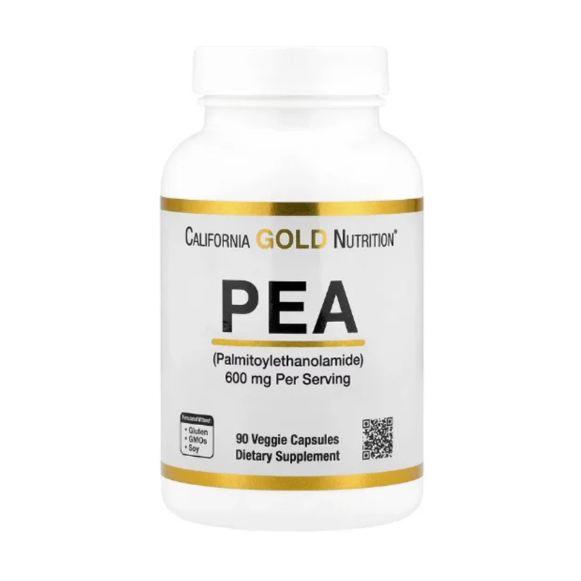 California Gold Nutrition, PEA (Palmitoylethanolamide), 90 Veggie Capsules in Pakistan
