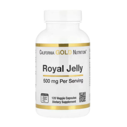California Gold Nutrition, Royal Jelly, 500 mg, 120 Veggie Capsules in Pakistan