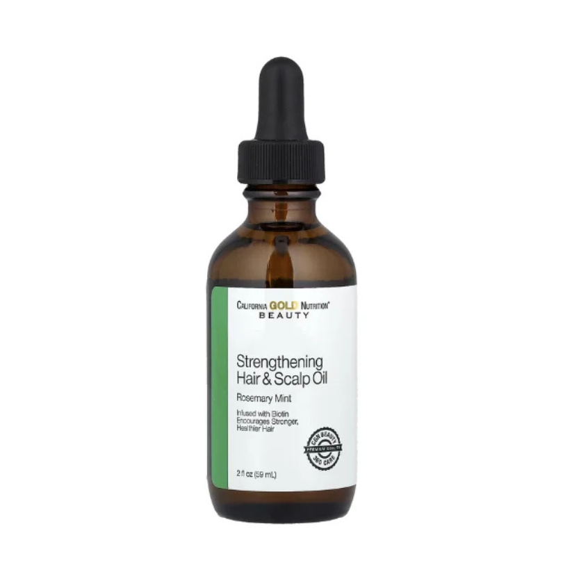 California Gold Nutrition, Strengthening Hair & Scalp Oil 2 fl oz (59 ml) in Pakistan