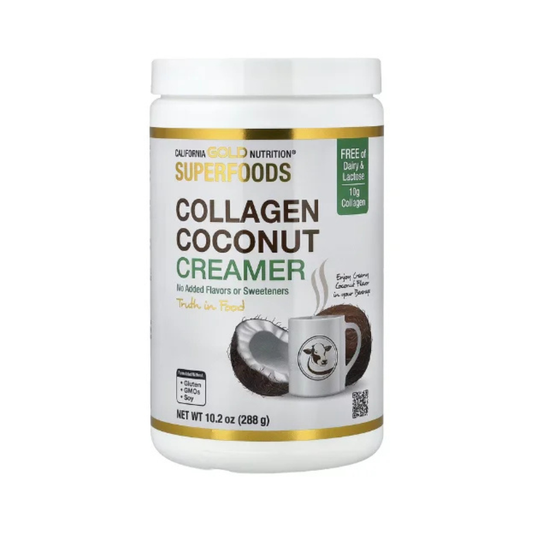 California Gold Nutrition, Superfoods, Collagen Coconut Creamer 10.2 oz (288 g) in Pakistan