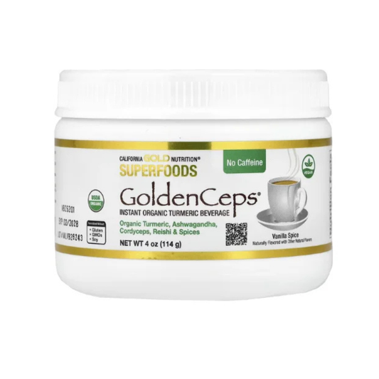 California Gold Nutrition, Superfoods, GoldenCeps® 4 oz (114 g) in Pakistan