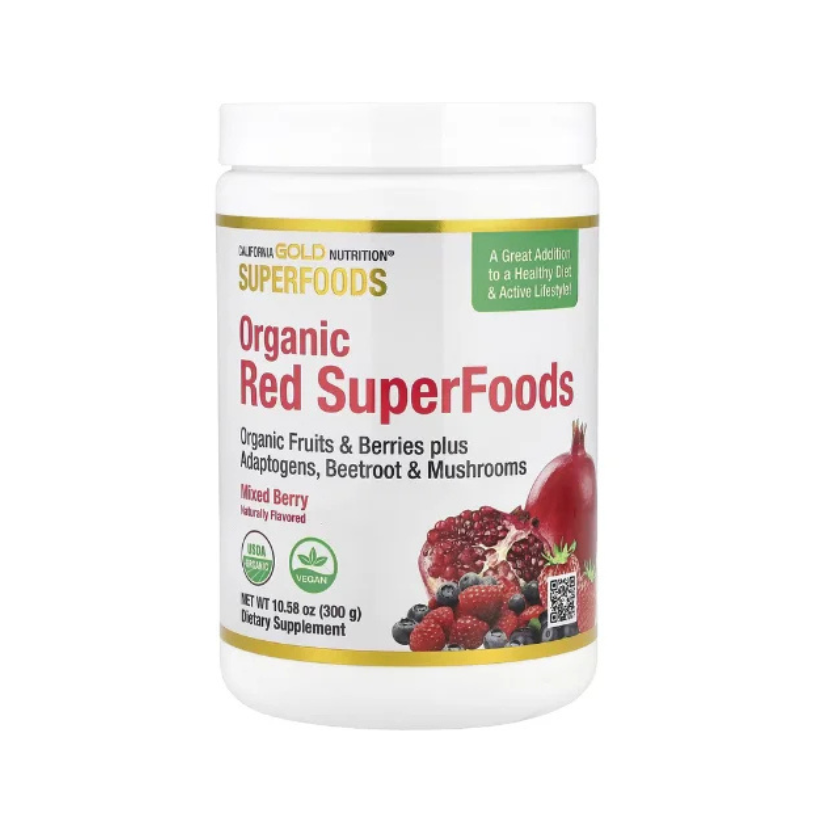 California Gold Nutrition, Superfoods, Organic Red Superfoods 10.58 oz (300 g) in Pakistan