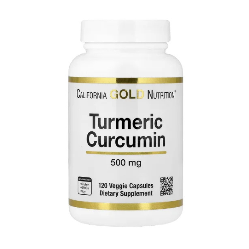California Gold Nutrition, Turmeric Curcumin, 500 mg, 120 Veggie Capsules in Pakistan