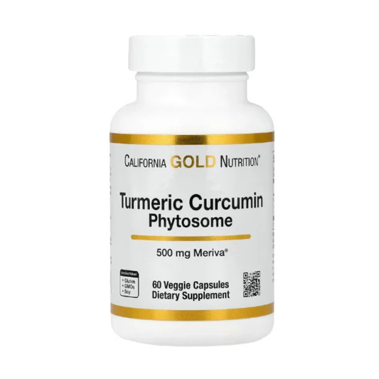 California Gold Nutrition, Turmeric Curcumin Phytosome Meriva®, 500 mg, 60 Veggie Capsules in Pakistan