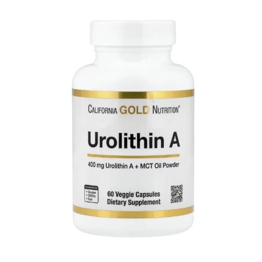 California Gold Nutrition, Urolithin A with MCT Oil Powder, 60 Veggie Capsules in Pakistan