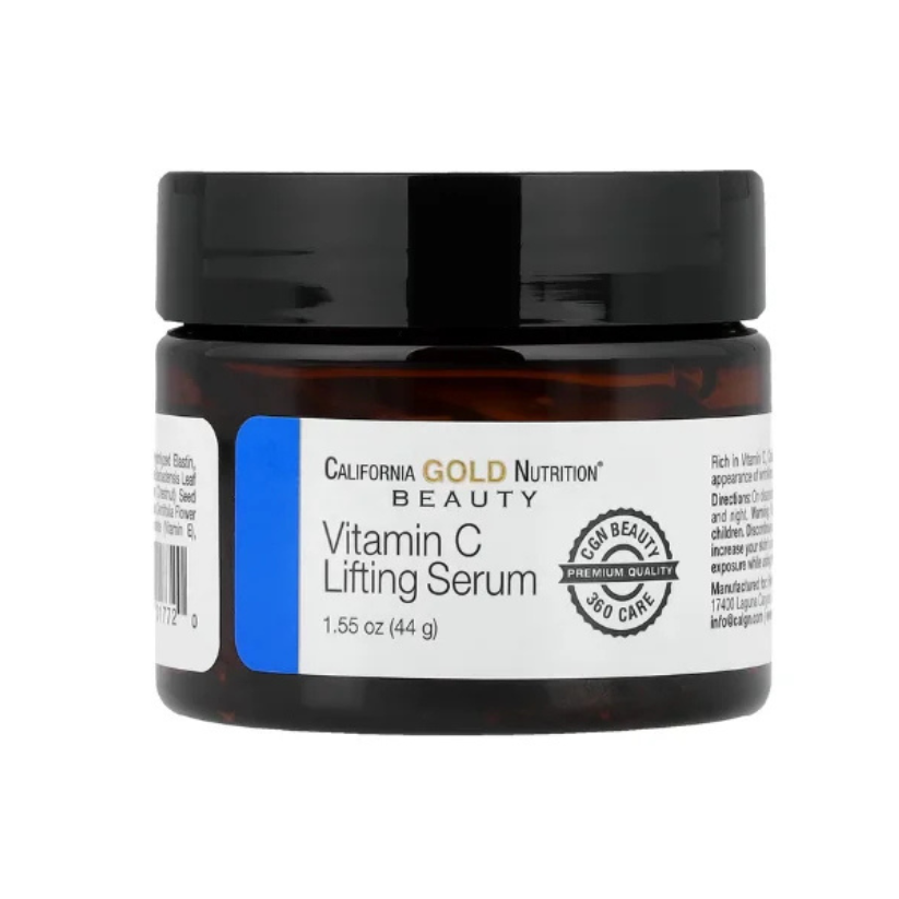 California Gold Nutrition, Vitamin C Lifting Serum, Enhanced Brightening Gel Serum, 1.55 oz (44 g) in Pakistan