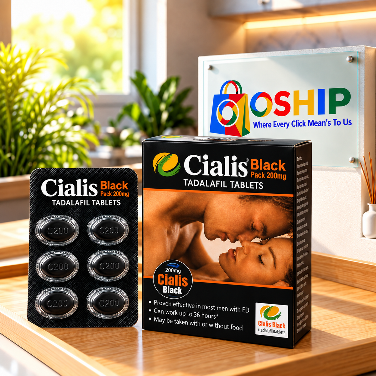 Cialis Black 200mg 6 Tablets in Pakistan
