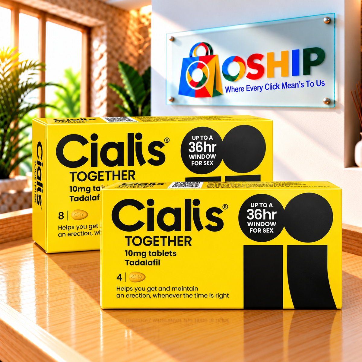 Cialis® Together (Tadalafil 10mg) Erectile Dysfunction Tablets in Pakistan