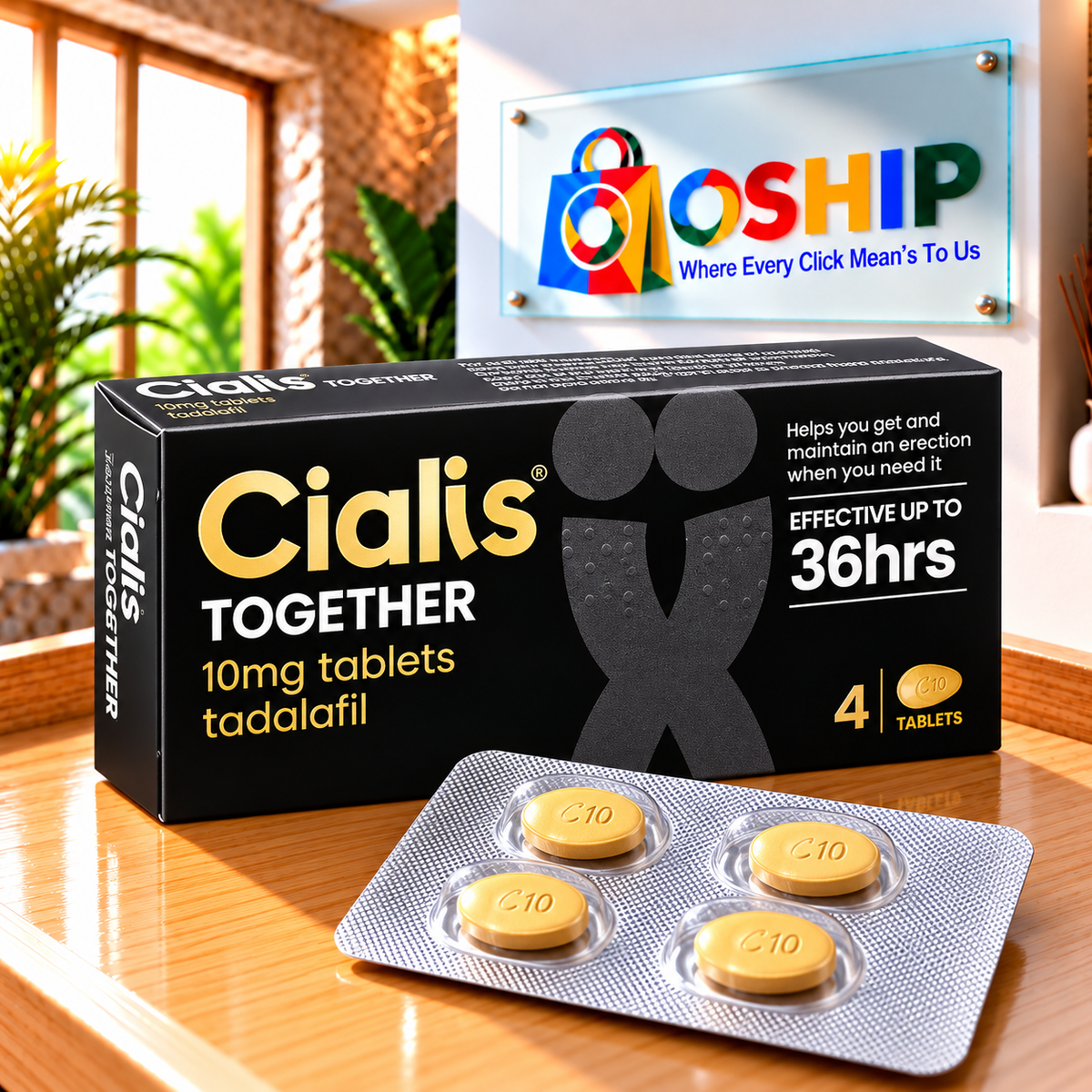 Cialis Together Tadalafil 10mg Tablets in Pakistan