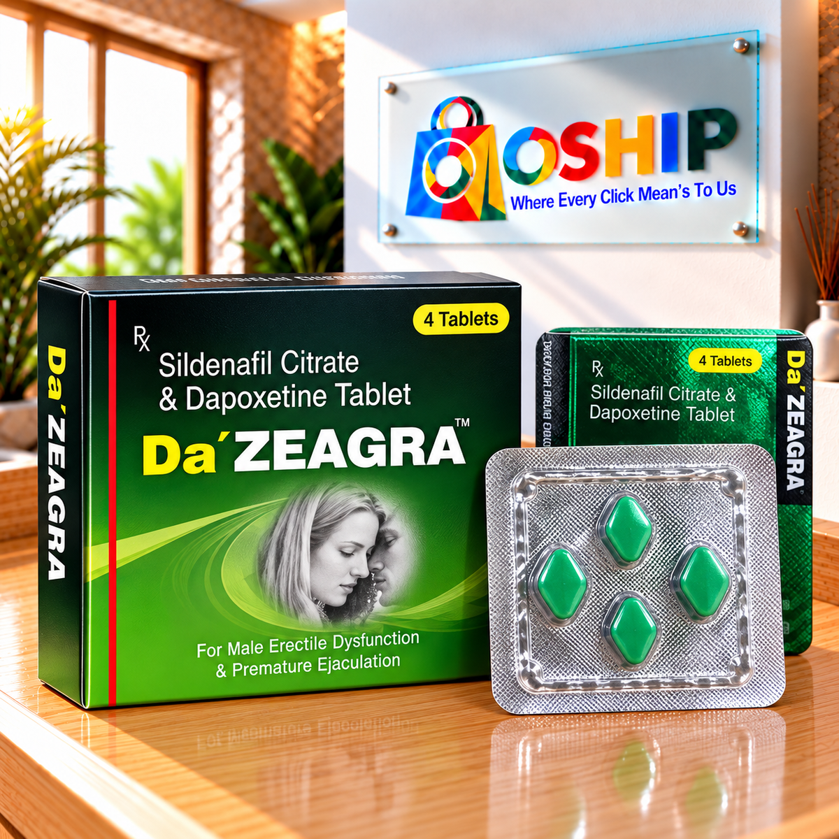 Da Zeagra Tablets in Pakistan