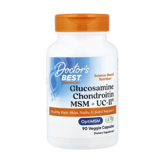 Doctor's Best, Glucosamine Chondroitin, MSM + UCII®, 90 Veggie Capsules in Pakistan