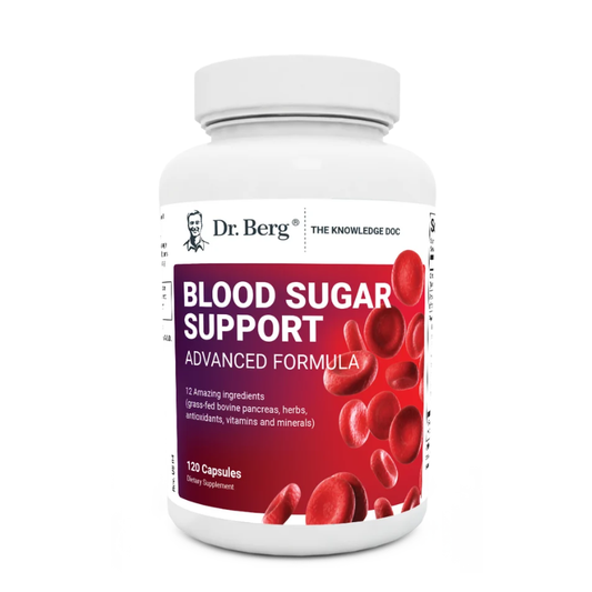 Dr. Berg Blood Sugar Support Advanced Formula with Chromium & Potassium – 120 Vegetable Capsules in Pakistan