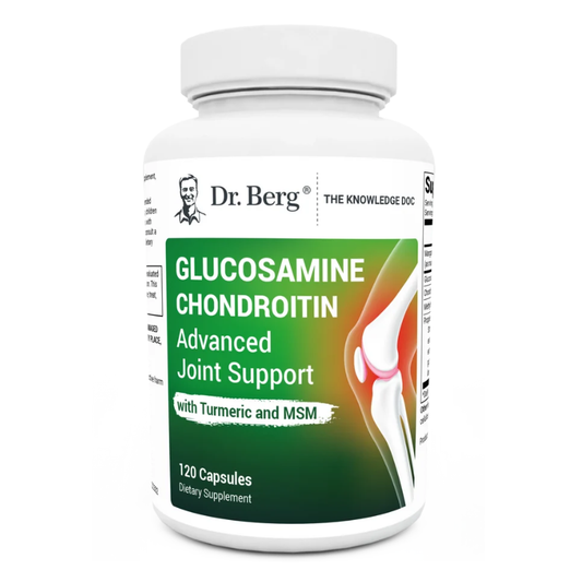 Dr. Berg Glucosamine Chondroitin Advanced Joint Support with MSM – 120 Vegetable Capsules in Pakistan