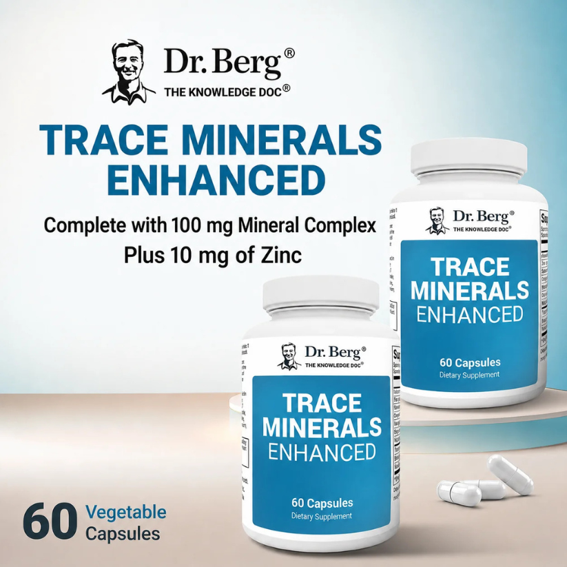 Dr. Berg Trace Minerals Enhanced – 60 Capsules in Pakistan