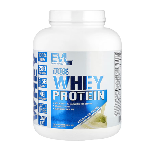 EVLution Nutrition, 100% Whey Protein, Vanilla Ice Cream, 5 lb (2,268 kg) in Pakistan