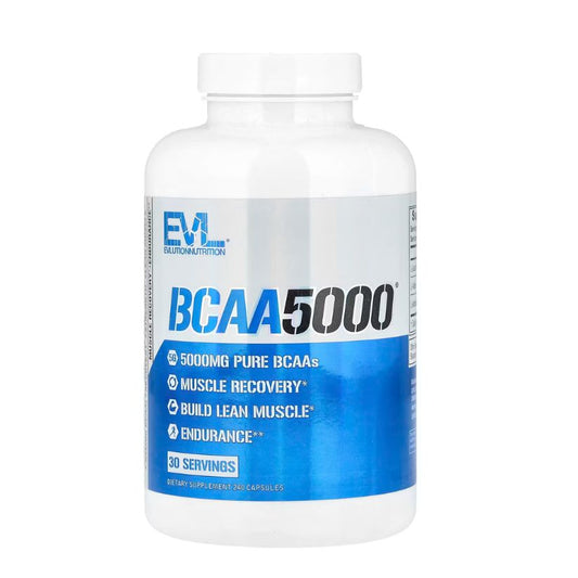 EVLution Nutrition, BCAA5000®, 240 Capsules in Pakistan