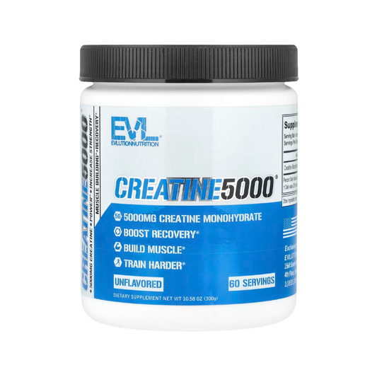 EVLution Nutrition, Creatine5000®, Unflavored, 10.58 oz (300 g) in Pakistan