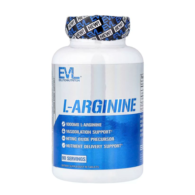 EVLution Nutrition, L-Arginine, 1 g, 90 Tablets in Pakistan