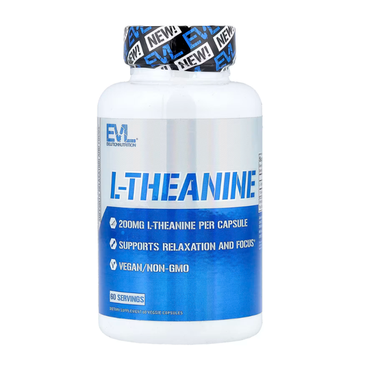 EVLution Nutrition, L-Theanine, 200 mg, 60 Veggie Capsules in Pakistan
