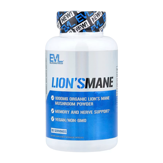 EVLution Nutrition, Lion's Mane, 500 mg, 60 Veggie Capsules in Pakistan