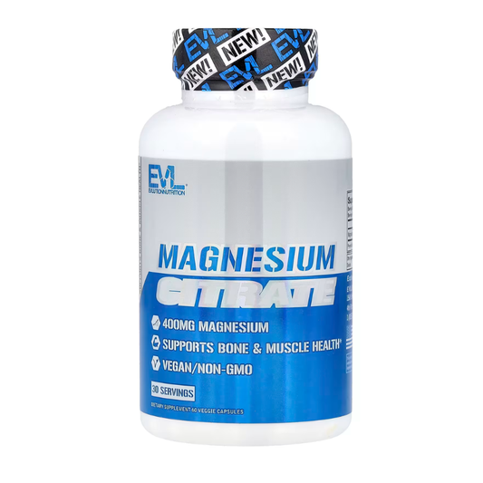 EVLution Nutrition, Magnesium Citrate, 60 Veggie Capsules in Pakistan