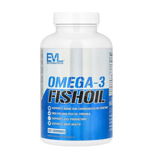 EVLution Nutrition, Omega-3 Fish Oil, 1,000 mg, 120 Softgels in Pakistan