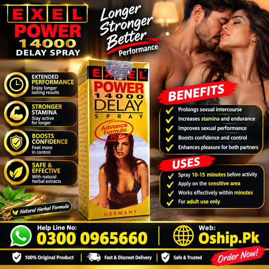 Excel Power 14000 Delay Spray in Pakistan