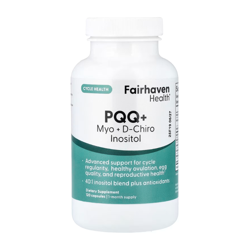 Fairhaven Health, PQQ + Myo + D-Chiro Inositol, 120 Capsules in Pakistan