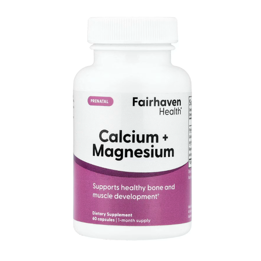 Fairhaven Health, Prenatal, Calcium + Magnesium, 60 Capsules in Pakistan