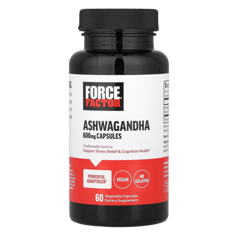 Force Factor, Ashwagandha , 600 mg , 60 Vegetable Capsules in Pakistan