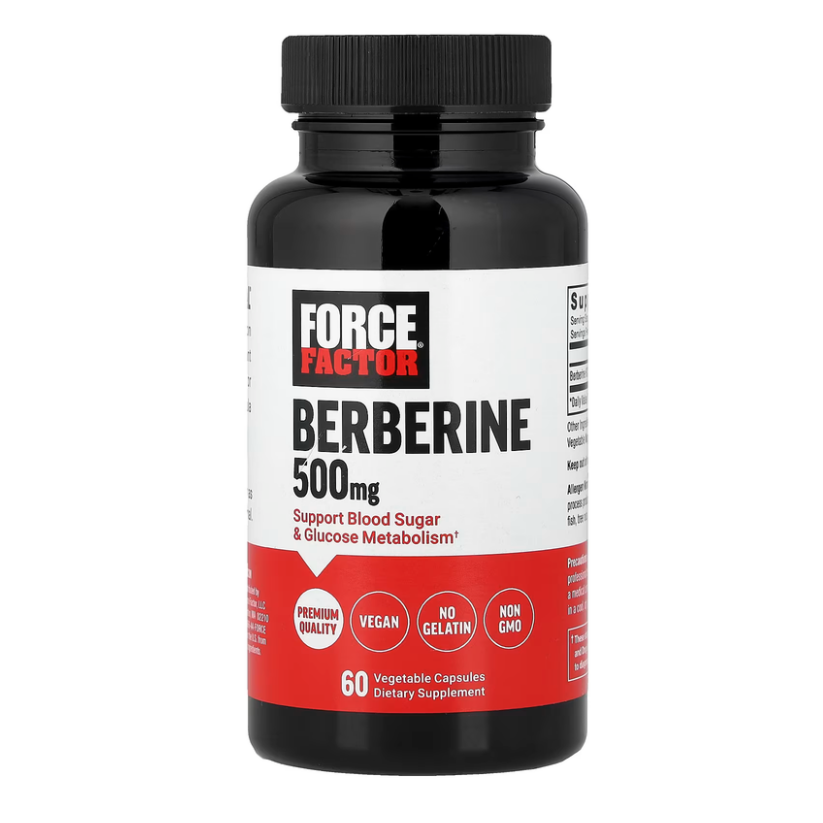 Force Factor, Berberine , 500 mg , 60 Vegetable Capsules in Pakistan