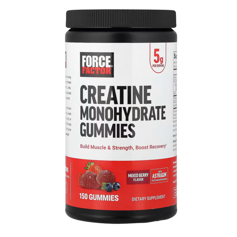 Force Factor, Creatine Monohydrate Gummies, Mixed Berry, 150 Gummies in Pakistan