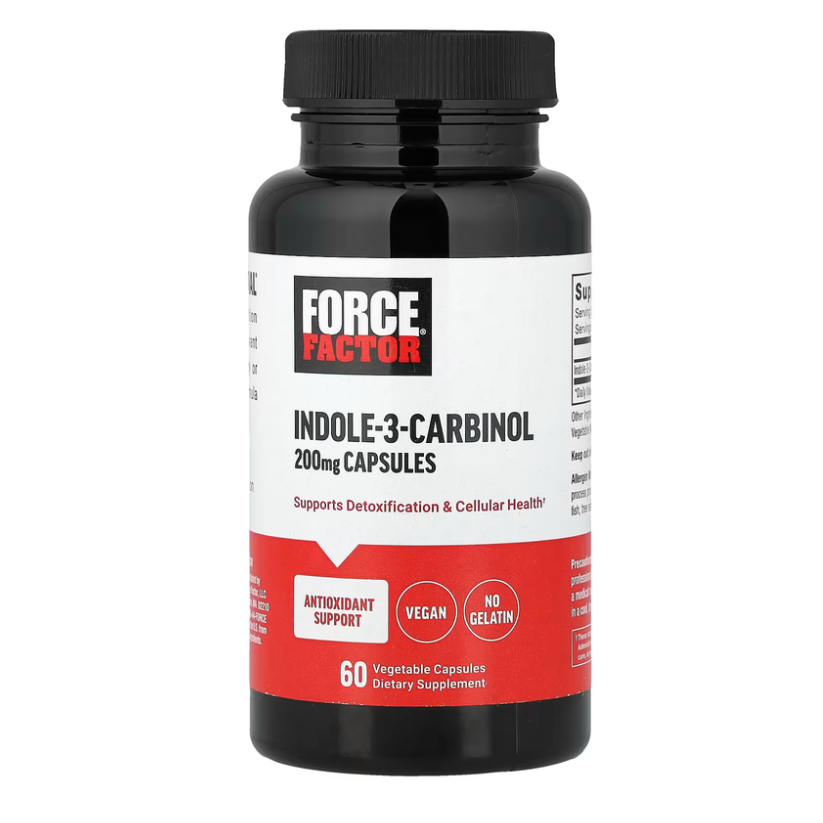 Force Factor, Idole-3-Carbinol, 200 mg, 60 Vegetable Capsules in Pakistan