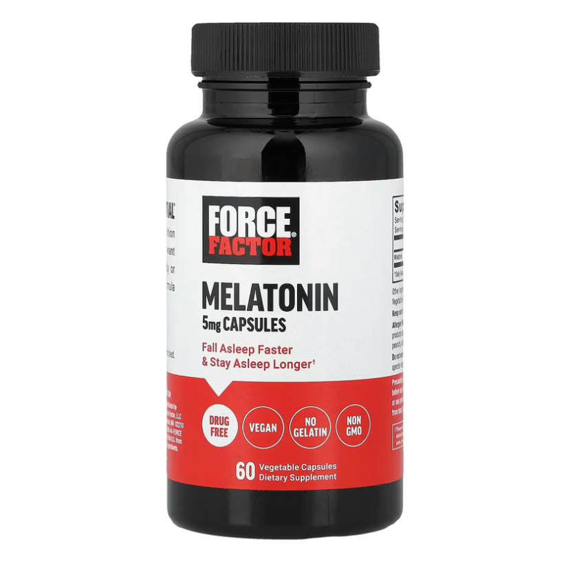 Force Factor, Melatonin, 5 mg, 60 Vegetable Capsules in Pakistan