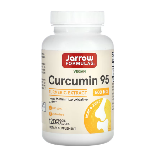 Jarrow Formulas, Curcumin 95, Turmeric Extract, 500 mg, 120 Veggie Capsules in Pakistan