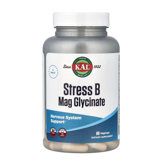 KAL, Stress B Mag Glycinate, 60 Veg Caps in Pakistan