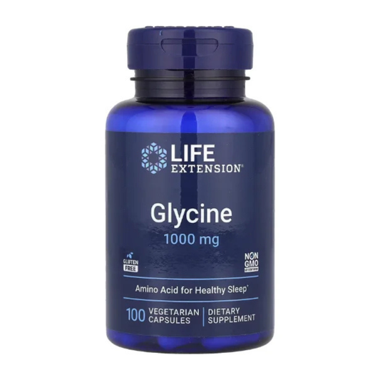 Life Extension, Glycine, 1,000 mg, 100 Vegetarian Capsules in Pakistan