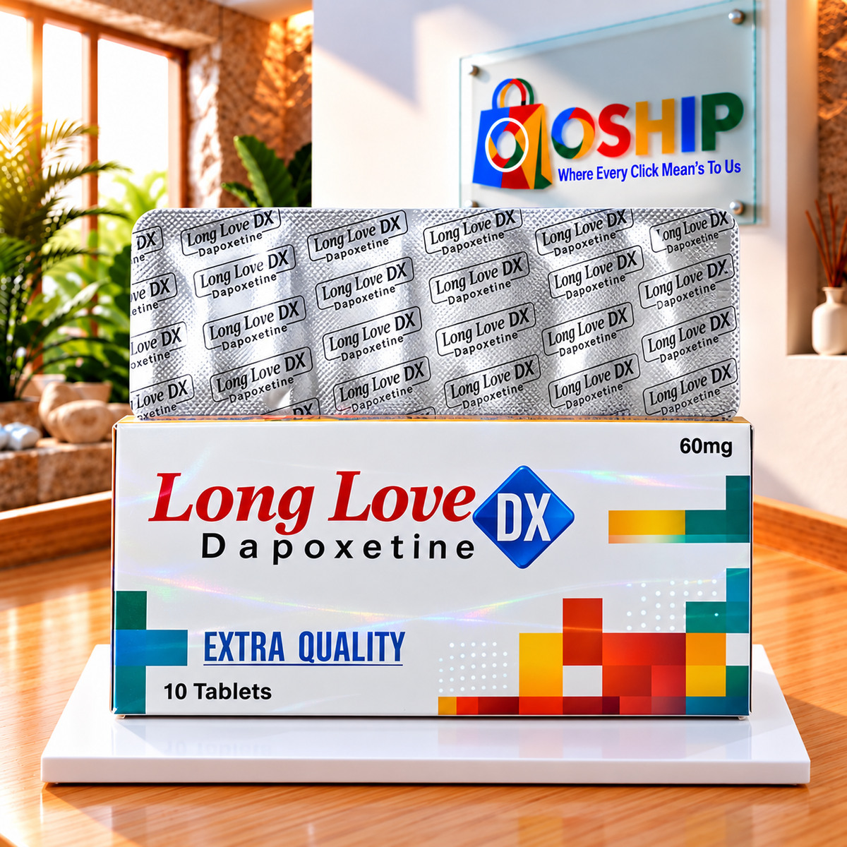 Long Love Dapoxetine Tablets in Pakistan