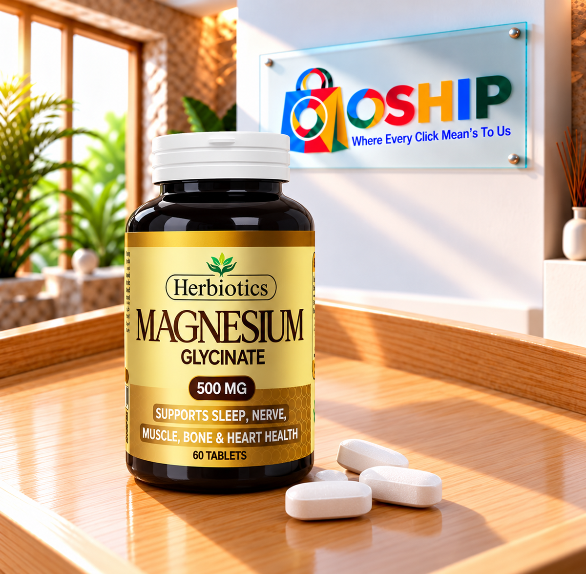 Magnesium Glycinate (500mg)