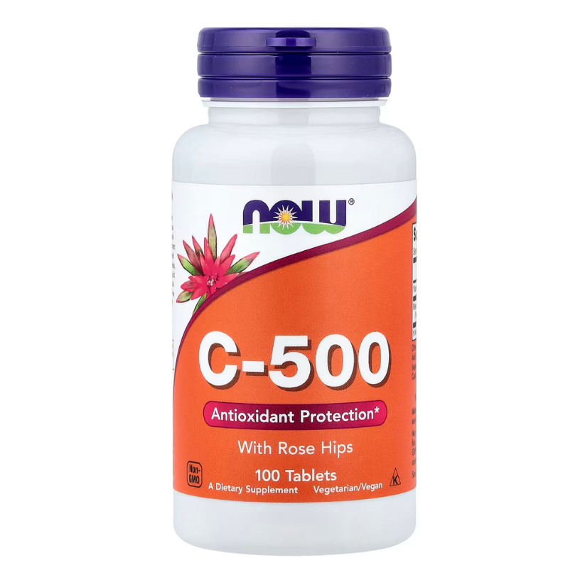 NOW Foods, C-500 With Rose Hips, 100 Tablets in Pakistan