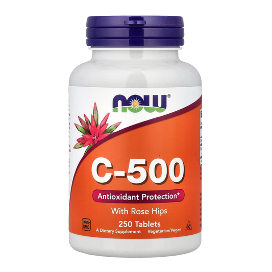 NOW Foods, C-500 with Rose Hips, 250 Tablets in Pakistan
