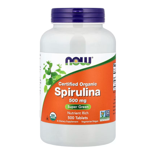 NOW Foods, Certified Organic Spirulina, 500 mg, 500 Tablets in Pakistan