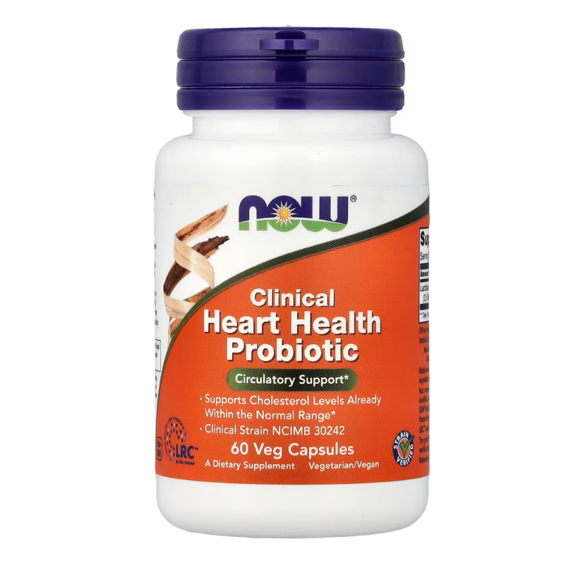 NOW Foods, Clinical Heart Health Probiotic, 60 Veg Capsules in Pakistan