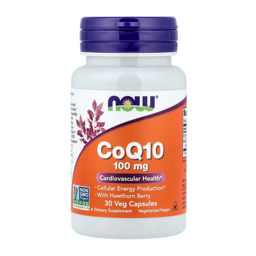 NOW Foods, CoQ10 With Hawthorn Berry, 30 Veg Capsules in Pakistan