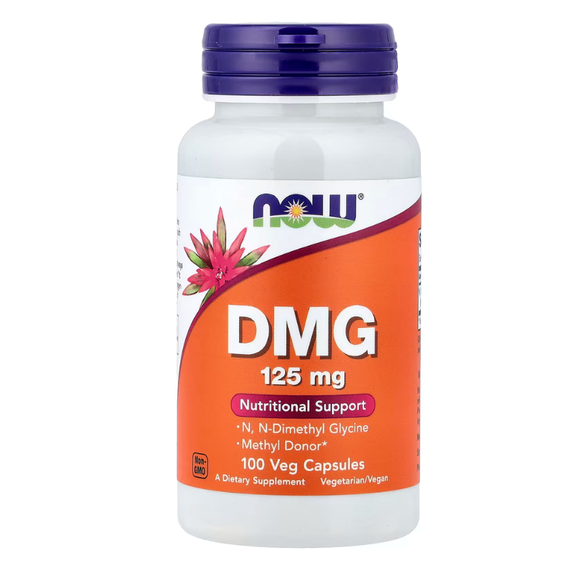 NOW Foods, DMG, 125 mg, 100 Veg Capsules in Pakistan