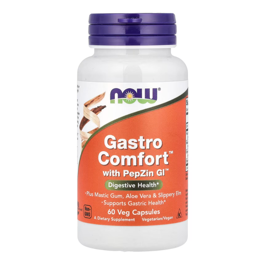 NOW Foods, Gastro Comfort™ with PepZin GI™, 60 Veg Capsules in Pakistan