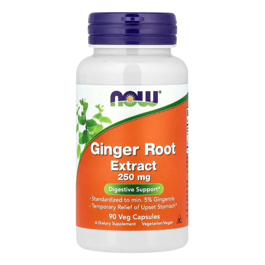 NOW Foods, Ginger Root Extract, 250 mg, 90 Veg Capsules in Pakistan