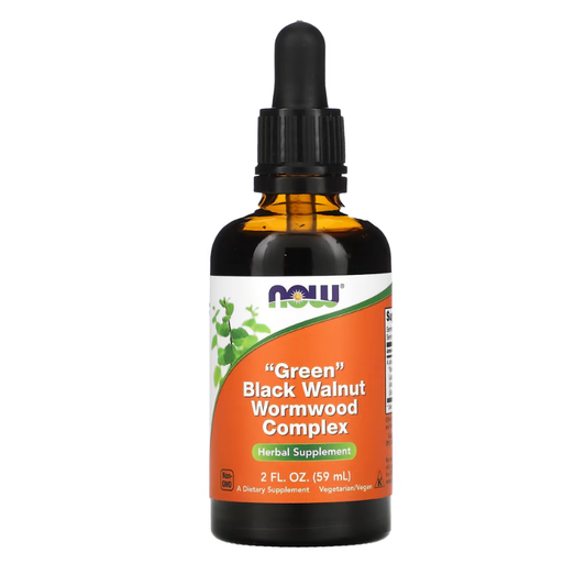 NOW Foods, Green Black Walnut Wormwood Complex, 2 fl oz (59 ml) in Pakistan