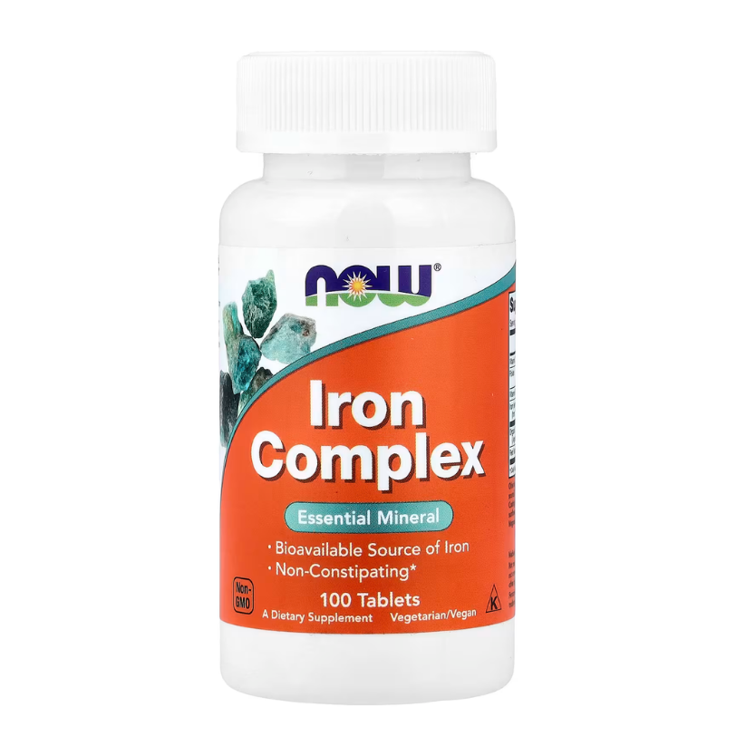 NOW Foods, Iron Complex, 100 Tablets in Pakistan