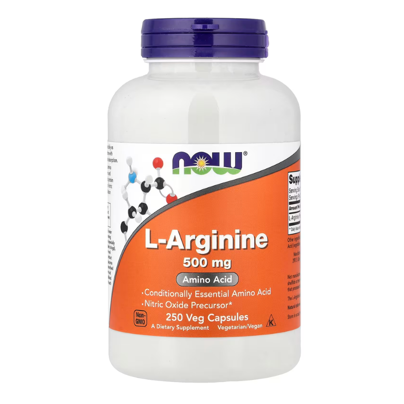 NOW Foods, L-Arginine, 500 mg, 250 Veg Capsules in Pakistan